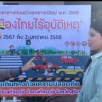 ผู้บังคับการตำรวจภูธรจังหวัดสุรินทร์ ให้ความรู้เกี่ยวกับป้ายจราจร และการใช้รถใช้ถนนให้ปลอดภัย ตามโครงการจิตอาสาจราจร รณรงค์การขับขี่ปลอดภัย สวมหมวกนิรภัย เพื่อลดอุบัติเหตุจราจรทางบก ในช่วงเทศกาลปีใหม่ พ.ศ.2568