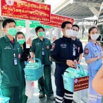 มูลนิธิป่อเต็กตึ๊ง ห่วงใยสุขภาพประชาชน แจกหน้ากากอนามัยป้องกันฝุ่นPM 2.5 (ต่อเนื่อง) ในพื้นที่จังหวัดปทุมธานี และจังหวัดนนทบุรี (สายที่ 2)