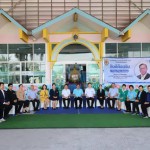 ปทุมธานี-มูลนิธิพัฒนาสถานีอนามัยเฉลิมพระเกียรติ 60 พรรษา นวมินทราชินี ลงพื้นที่ตรวจเยี่ยมสถานีอนามัยเฉลิมพระเกียรติ60 พรรษา นวมินทราชินี บ้านกลาง