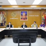 ปทุมธานี-ผู้ว่าฯ สมคิด ประชุมหารือการพัฒนาและฟื้นฟูคลองเปรมประชากร จังหวัดปทุมธานี