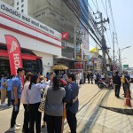 ปทุมธานี-เจ้าหน้าที่ทน.รังสิตวิ่งหนีตายลงจากตึกหลังเกิดแผ่นดินไหว