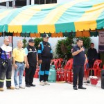 ปทุมธานี-นายกแจ๊ส ซ้อมแผนป้องกันและบรรเทาสาธารณภัยระงับภัย หมู่บ้านจัดสรร ศูนย์การค้า