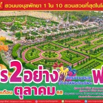 สวนนงนุชพัทยาจัด “โปรพิเศษฟรีสองอย่าง สุดคุ้ม เที่ยวสนุกได้ทั้งครอบครัว กับโปรโมชั่นยิ่งใหญ่ตลอดเดือนตุลาคม68นี้!