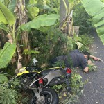 ปทุมธานี!!!หนุ่มขับจยย.ชนเสาไฟฟ้าเสียชีวิตคาที่