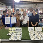 ปทุมธานี นายอำเเภอคลองหลวงพร้อมนายกอบต.คลองสี่ลุยลงพื้นที่เชิญชวนร้านค้าร่วม “คนละครึ่ง พลัส” ที่ตลาดคลองสี่เมืองใหม่