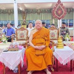 ปทุมธานี-พุทธศาสนิกชนร่วมทำบุญอายุวัฒนมงคล ครบรอบ ๖๑ ปี พระราชเมธาจารย์ เจ้าคณะจังหวัดปทุมธานี(ธรรมยุต)เจ้าอาวาสวัดโบสถ์ สามโคก  ณ วัดโบสถ์ ตำบลบางกระบือ  อำเภอสามโคก จังหวัดปทุมธานี