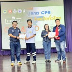 นนทบุรี-ผู้ช่วยดำเนินงานสภาผู้แทนราษฎร ให้เกียรติมาเป็นประธานปิดการอบรมปฐมพยาบาลฉุกเฉินและการกู้ชีพขั้นพื้นฐาน  CPR &AED พร้อมมอบใบประกาศนียบัตร  ณ ห้องประชุมโรงเรียนโพธินิมิตรวิทยาคม ตำบลบางพูด อำเภอปากเกร็ด จังหวัดนนทบุรี