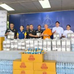 ปทุมธานี วัดพระธรรมกาย–มูลนิธิธรรมกาย มอบอาหารและเครื่องดื่ม สนับสนุนกิจกรรม ตชด.ภาค 1