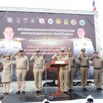 ปทุมธานี-ผู้ว่าฯปทุมธานี เป็นประธานปล่อยแถวระดมกวาดล้างอาชญากรรม เตรียมรับเทศกาลลอยกระทง ประจำปี 2568