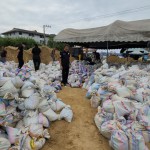 ปทุมธานี-ป้องกันเต็มที่ นายกโบว์ลิ่ง ทน.รังสิต เตรียมกระสอบทราบ 27,000 ลูก รับมือพายุ คัลแมกี