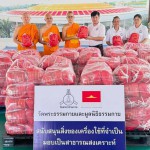 ปทุมธานี วัดพระธรรมกายส่งความช่วยเหลือผู้ประสบอุทกภัย อ.สองพี่น้อง จ.สุพรรณบุรี