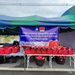 ปทุมธานี-วัดพระธรรมกายส่งต่อน้ำใจ มอบถุงยังชีพ 500 ชุด บรรเทาทุกข์ชาวอุทัยธานี หลังน้ำท่วมหลายอำเภอเสียหายหนัก