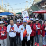 ปทุมธานี ผู้สมัครนายก อบต.คลองสามหมายเลข 1 เร่งอ้อนขอคะแนนโค้งสุดท้าย