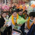 ปทุมธานี ธรรมนัส บุกปทุม อ้อนขอคะแนนชาวรังสิต ชูสโลแกน กล้าธรรม กล้าทำ มั่นใจแก้ปัญหาน้ำท่วมยั่งยืน