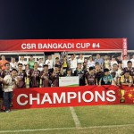 ปทุมธานี ”ปิดอย่างยิ่งใหญ่”การแข่งขันฟุตบอล “CSR BANGKADI CUP” ครั้งที่ 4 ประจำปี 2569 ชิงถ้วยเกียรติยศผู้ว่าราชการจังหวัดปทุมธานี !!!  ณ สนามกีฬาเทศบาลเมืองบางกะดี ตำบลบางกะดี อำเภอเมือง จังหวัดปทุมธานี