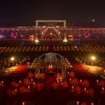 ปทุมธานี พุทธศาสนิกชนเนืองแน่นร่วมพิธีเวียนเทียนในวันมาฆบูชา วัดพระธรรมกาย