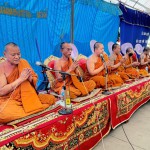 ปทุมธานี-วัดบางเตยกลาง สามโคก ปทุมธานี จัดพิธีทำบุญสัมภเวสี ปีที่ ๒๐ ชาวบ้านร่วมพิธีกันอย่างเนืองแน่น !!!  ณ วัดบางเตยกลาง ตำบลบางเตย อำเภอสามโคก จังหวัดปทุมธานี