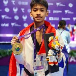 ปทุมธานี เด็กปทุมเจ๋งศิษย์ยิมทวีศิลป์เทควันโดคว้าชัยชนะเหรียญทองแมทชิงแชมป์โลก