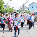 ปทุมธานี นายก ทต.ลำลูกกา นำคณะจัดพิธีแห่นก แห่ปลา สืบสานความเชื่อสิริมงคล ประกาศลั่นเตรียมความพร้อมดูแลประชาชนช่วงเทศกาลสงกราต์ 7 วันอันตราย