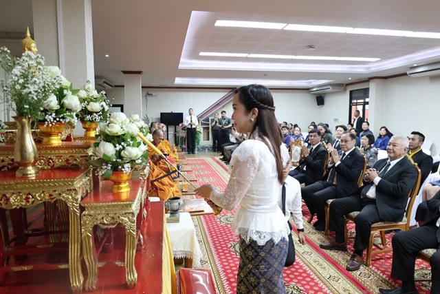 ปทุมธานี-ศาลจังหวัดปทุมธานี จัดพิธีเจริญพระพุทธมนต์ เนื่องในโอกาสวันสถาปนาศาลยุติธรรมครบ 144 ปี