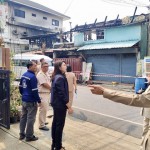 ปทุมธานี ตั๊ก อัยรินทร์ ลุยไฟช่วยชาวคูคต รุดเยี่ยมผู้ประสบภัยซอยวิเชียร จี้ประสานงบเยียวยา 20 ครัวเรือน