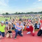 ปทุมธานี“นายกอู๋จัดให้” จัดกิจกรรม ZUMBA Bangkadi Beats & Fit เต้นมันส์สนั่นบางกะดี กับ ครูตั้มสอนเต้น กับดาวติ้กต๊อกชื่อดัง !!!  ณ สนามกีฬาเทศบาลเมืองบางกะดี อำเภอเมือง จังหวัดปทุมธานี