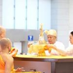 มงคลครั้งสำคัญ สมเด็จสังฆมหานายกเมียนมาถวายพระบรมสารีริกธาตุเจดีย์โบตาทาวน์ แก่วัดพระธรรมกาย