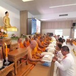 ปทุมธานี วัดพระธรรมกายถวายสังฆทาน 323 วัด ต่อพลังใจชายแดนใต้ปีที่ 22