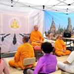 วัดไทยในเกาหลีใต้เปิดบูธสอนนั่งสมาธิ ในงานสัปดาห์วันวิสาขบูชานานาชาติ