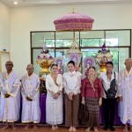 ปทุมธานี อธิบดีปกครอง ร่วมงานบุญ สจ. ลูกโป่ง อุปสมบทหมู่ ถวายเป็นพระราชกุศลแด่พระราชินี