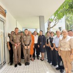 ปทุมธานี”รองผู้บัญชาการภาค 1 “ เป็นประธานพิธีเปิดอาคารพระราชวรเมธาจารย์ อาคารปฏิบัติการสืบสวน สถานีตำรวจภูธรสามโคก  ณ สถานีตำรวจภูธรสามโคก ตำบลคลองควาย อำเภอสามโคก จังหวัดปทุมธานี
