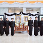 ปทุมธานี-คณะสมาคมแม่บ้านกองบัญชาการกองทัพไทย เยี่ยมชมนิทรรศการเฉลิมพระเกียรติ ณ สำนักงานพัฒนาโครงการอันเนื่องมาจากพระราชดำริ หน่วยบัญชาการทหารพัฒนา