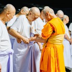 ปทุมธานี วัดพระธรรมกายจัดบวชพระนานาชาติ 29 รูป จาก 4 ประเทศ