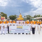 ปทุมธานี ชาวคลองหลวงทำบุญใหญ่ 122 ปี น้อมรำลึก ร.5 ส่งต่อข้าวสารช่วย 323 วัดชายแดนใต้