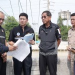 ปทุมธานี อบจ.จับมือ กปน. ลุยสำรวจพื้นที่สร้างสะพานข้ามไซฟ่อน-สวนสาธารณะ
