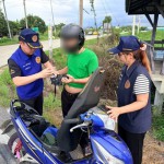 ปทุมธานี ! อำเภอสามโคก ปฏิบัติการตรวจตาจัดระเบียบสังคมในเขตพื้นที่ !!