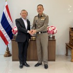 รองนายกสมาคมตำรวจแสดงความยินดีแก่ พล.ต.ท.ไพโรจน์ สุขรวยธนโชติ ที่ได้รับโปรดเกล้าเป็นตำแหน่ง ผบช.ศ.